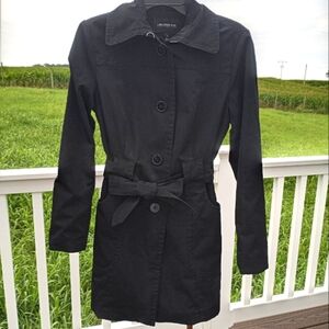 London Fog Black Coat Size Small